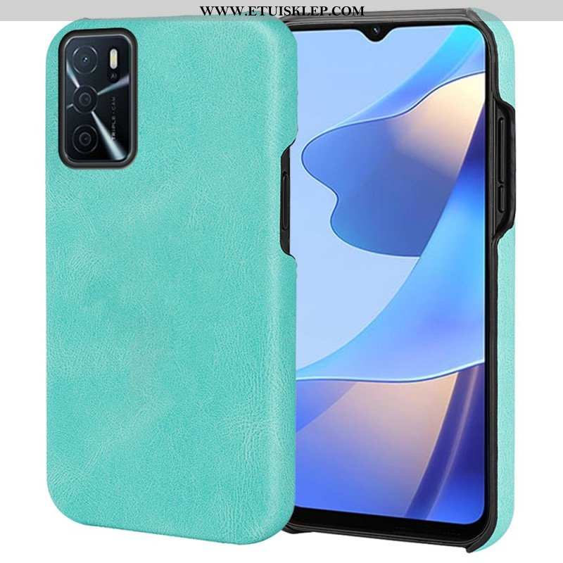Etui do Oppo A16 / A16s Nowe Kolory Elegancja Skórzany Efekt